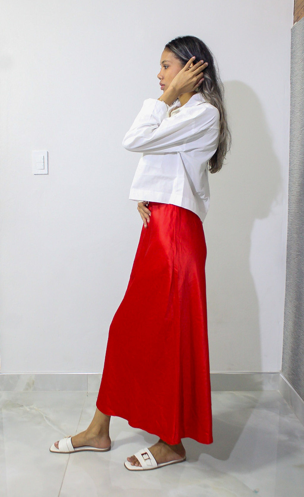 Red Slip skirt