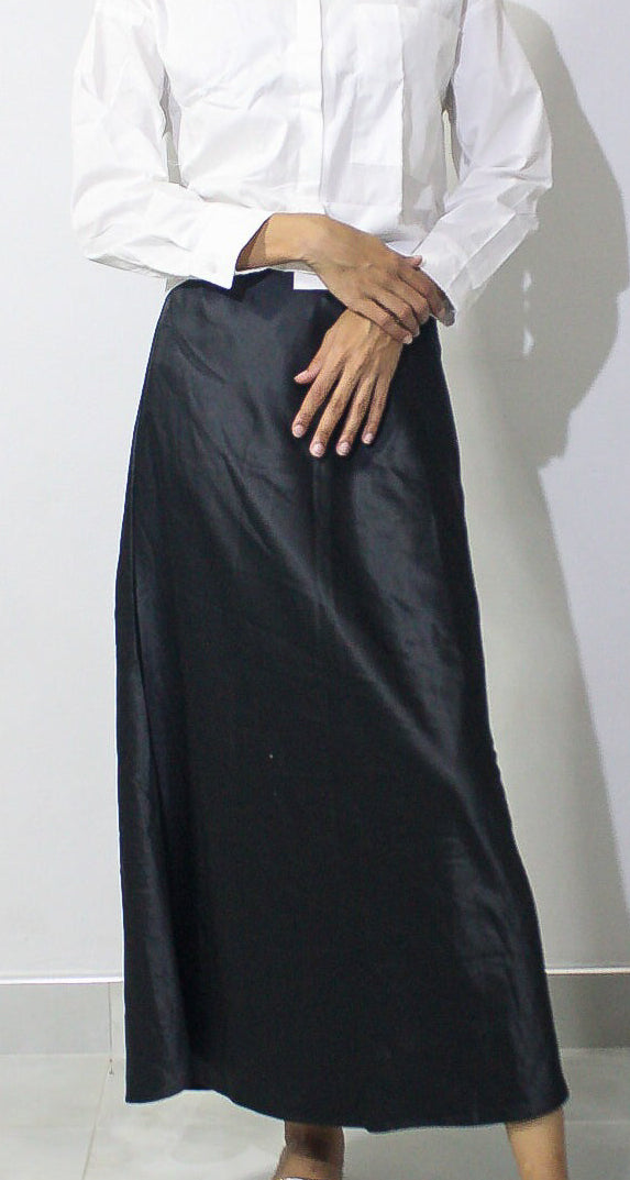 Black Slip skirt