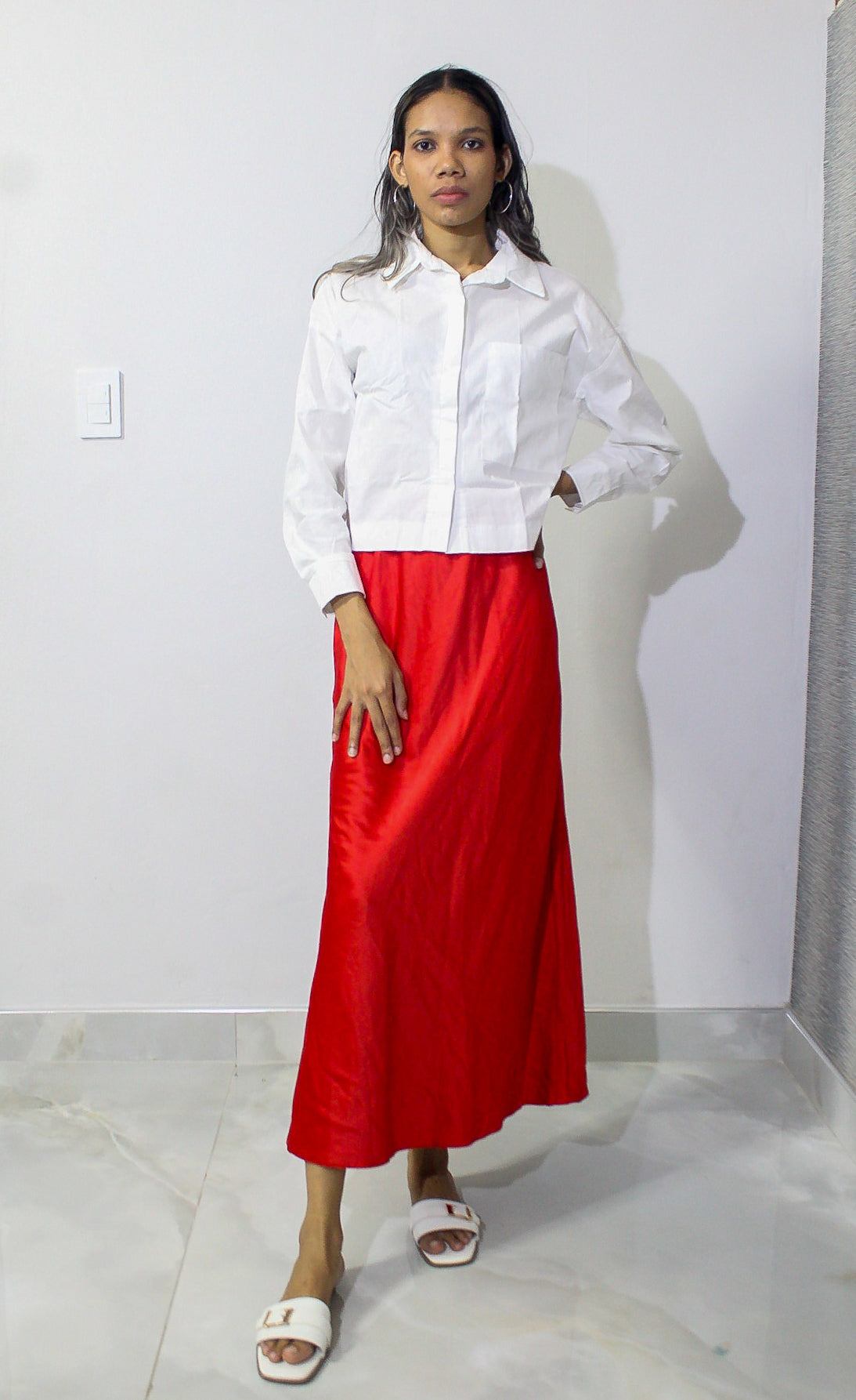 Red Slip skirt